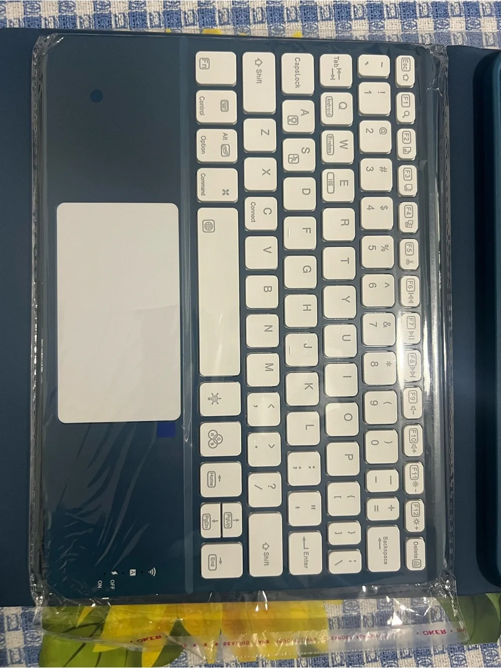 Teal Tablet Case with Keyboard and Trackpad IPad 10th Generation